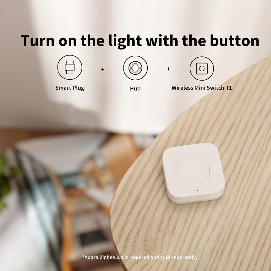Aqara Wireless Mini Switch T1 - Automation HQ