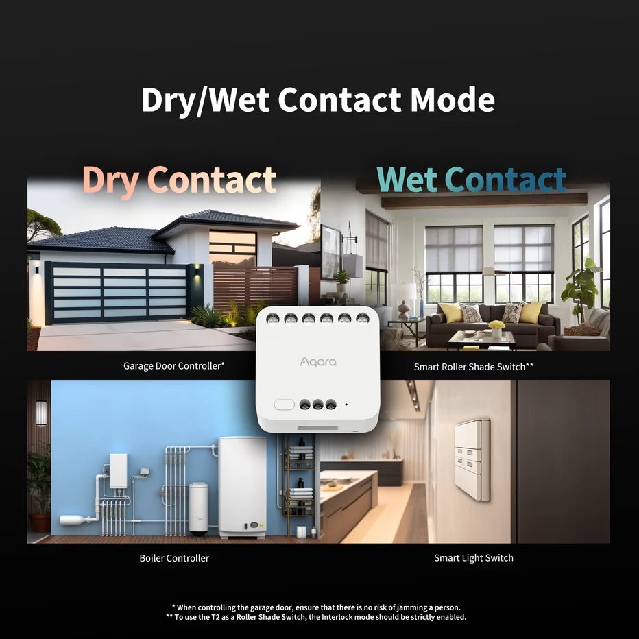 Aqara Dual Relay Module T2 - Automation HQ
