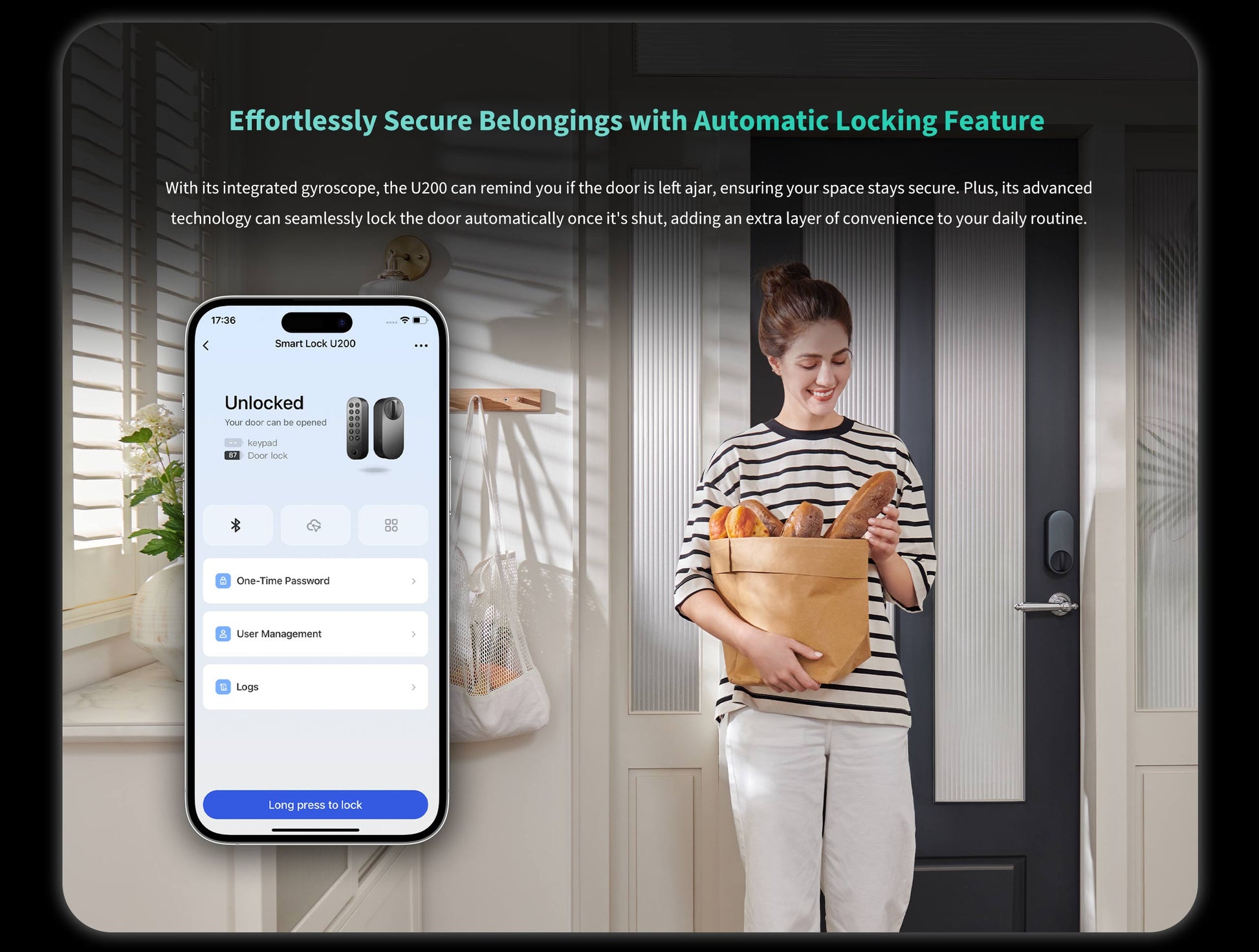Aqara Smart Lock U200 - Automation HQ