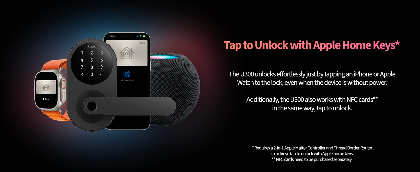 Aqara Smart Lock U300 Thread Version - Automation HQ