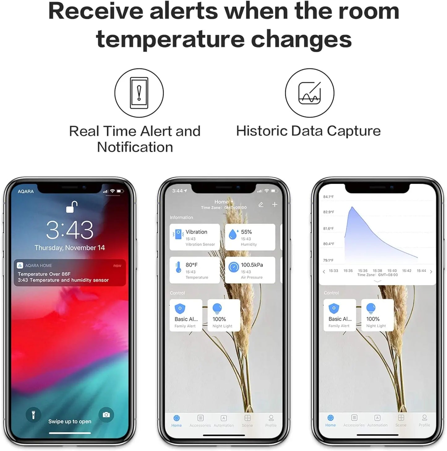 Aqara Temperature and Humidity Sensor T1 - Automation HQ