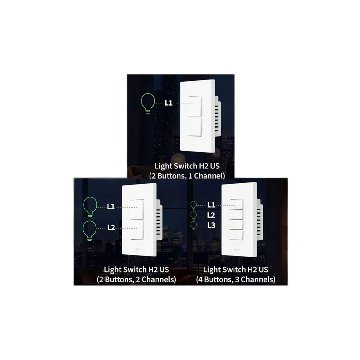 Aqara Light Switch H2 - Automation HQ