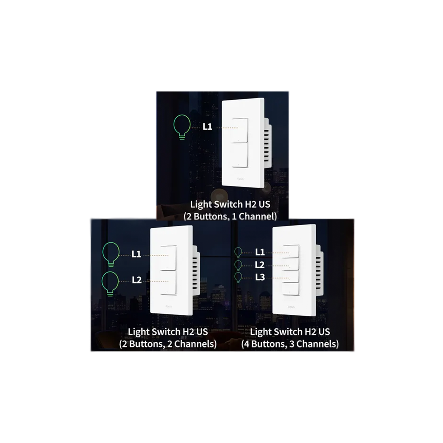 Aqara Light Switch H2 - Automation HQ