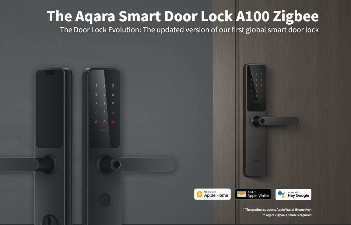 Aqara Smart Door Lock A100 - Automation HQ