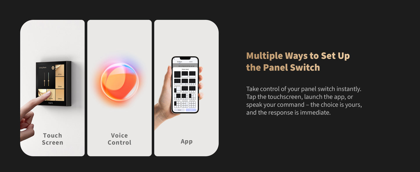 Aqara Panel Switch S100 - Automation HQ