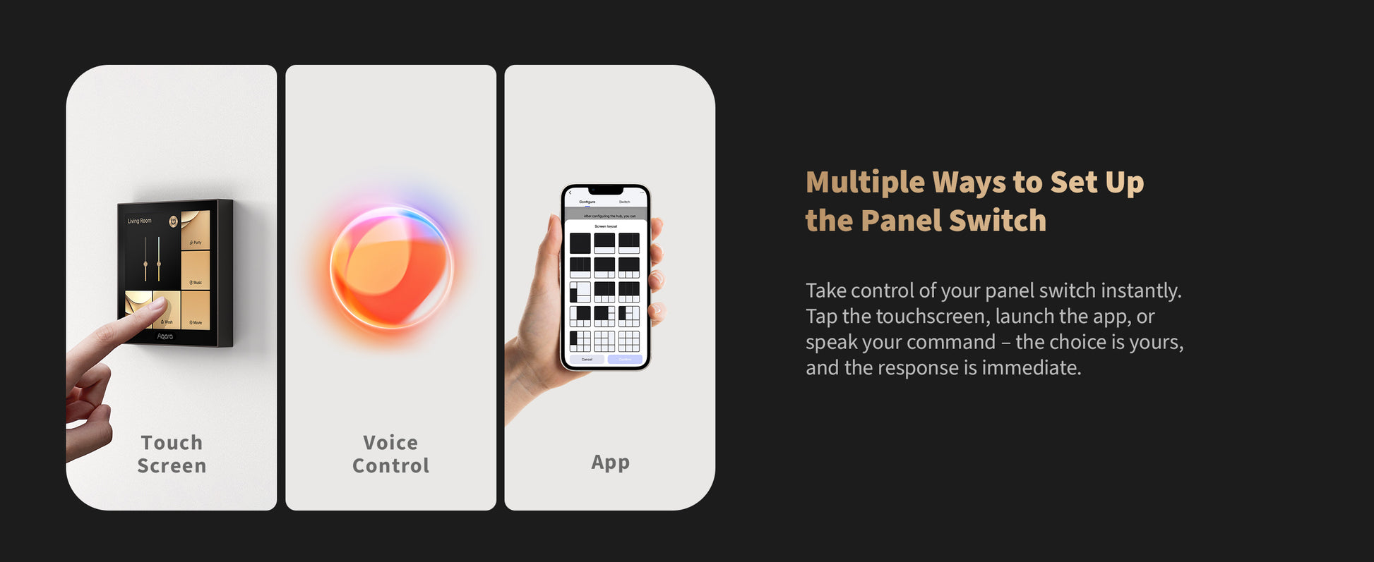 Aqara Panel Switch S100 - Automation HQ