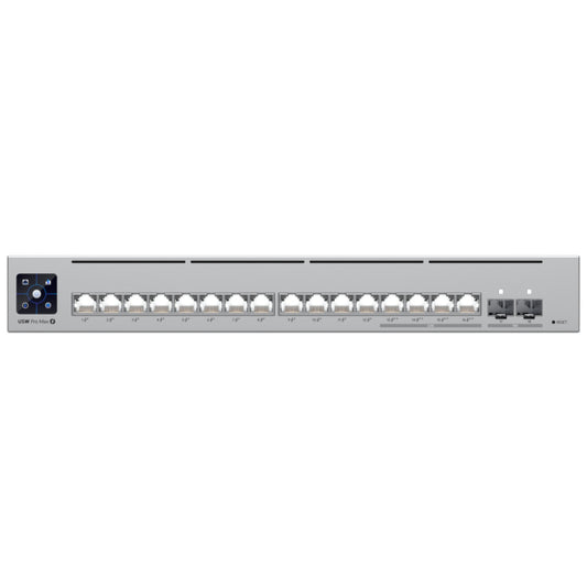 Ubiquiti UniFi Pro Max Switch 16 with 12 PoE 4x 2.5Gbps PoE++ 180W | USW-Pro-Max-16-PoE